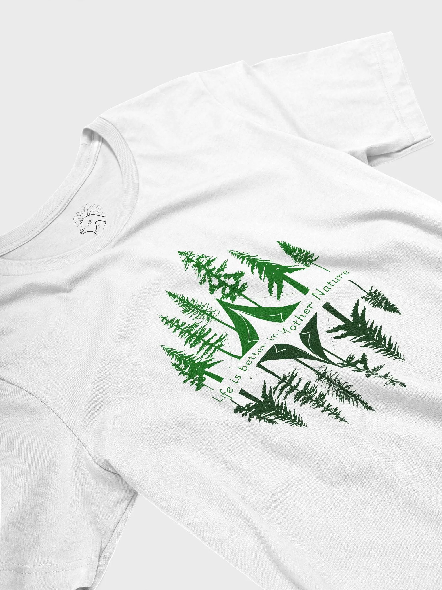 Life is better in Mother Nature T-Shirt ( Side -Sunshine Morning- ) product image (5)