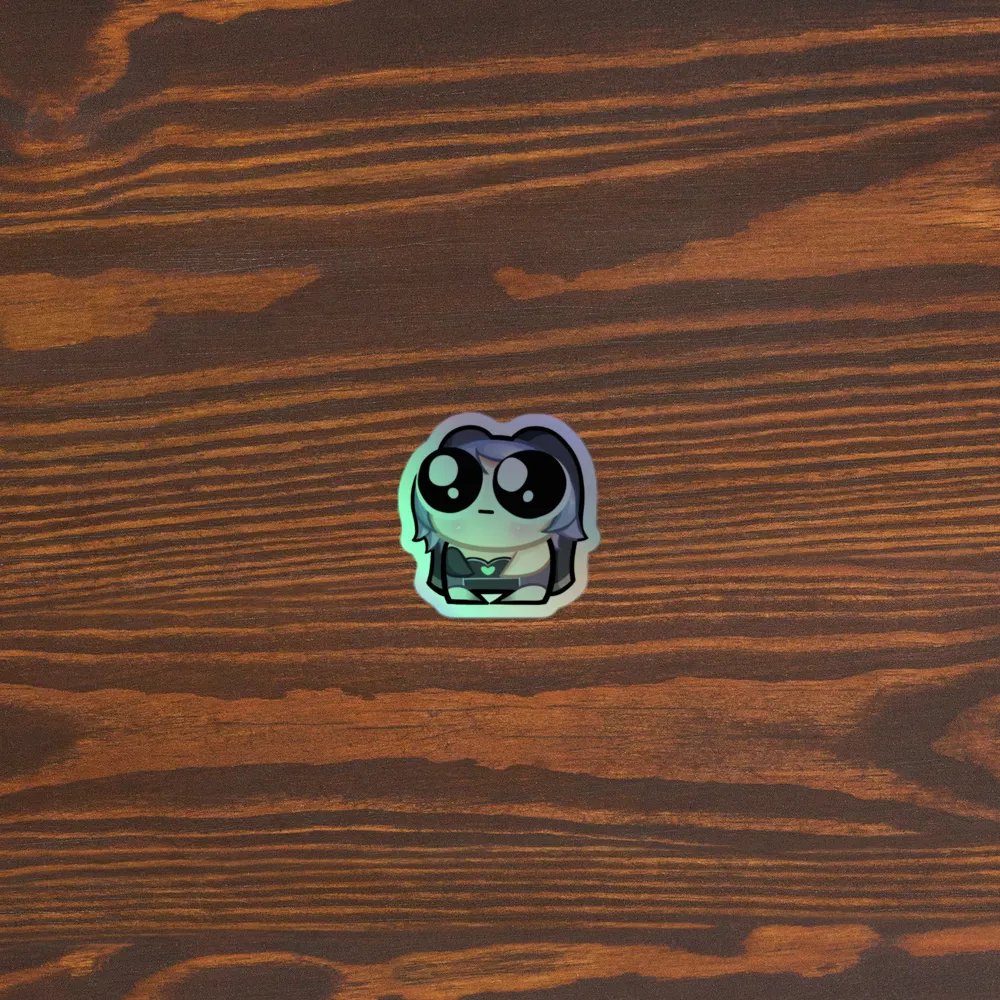 Lucca Pwease Holographic Sticker product image (3)