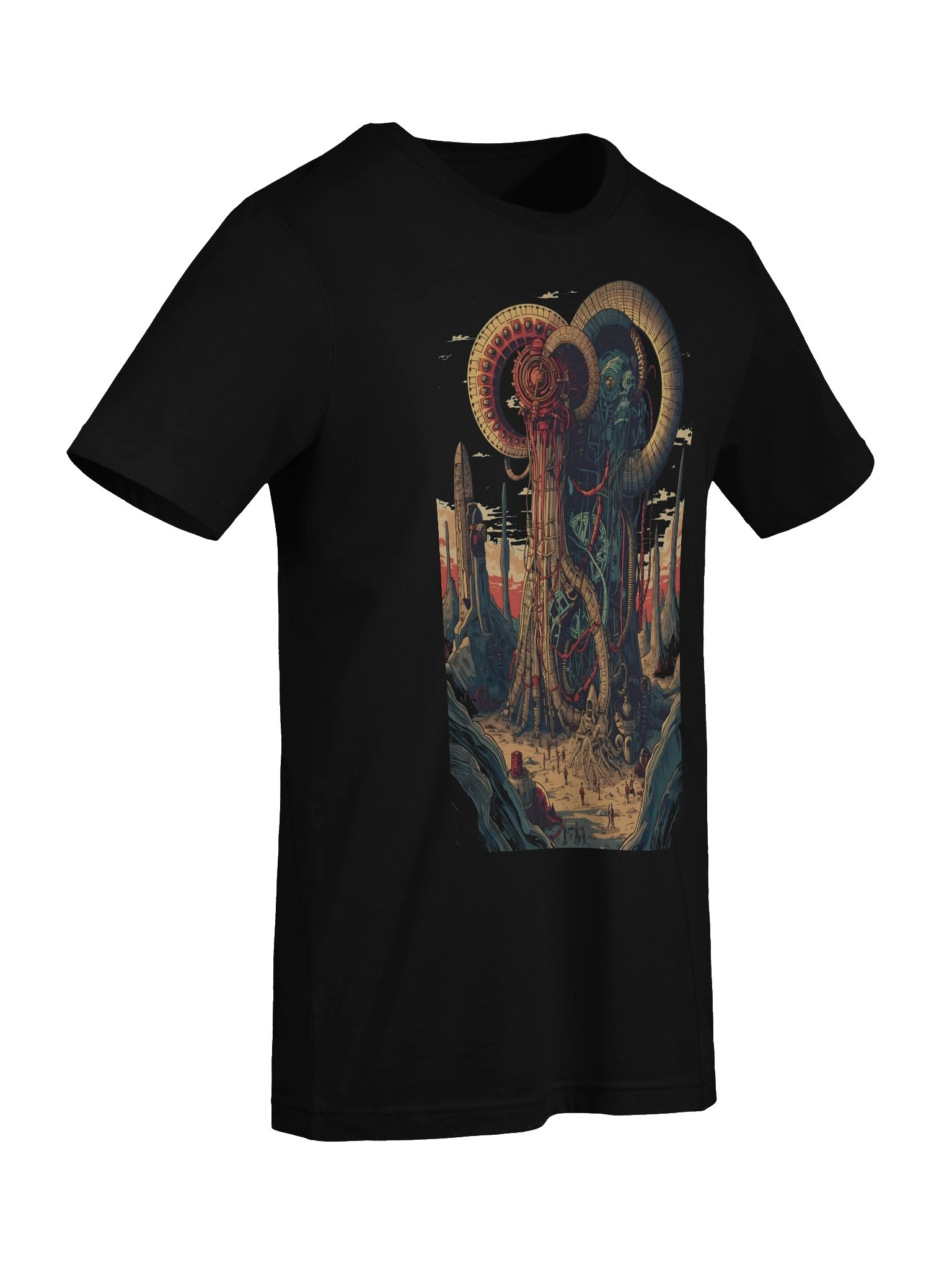 Horned Space Creature Lightweight T-Shirt product image (2)