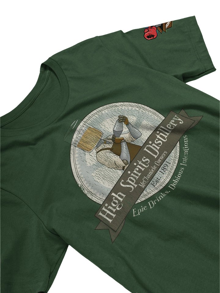 High Spirits Distillery – McChanicle Corners Tee product image (1)