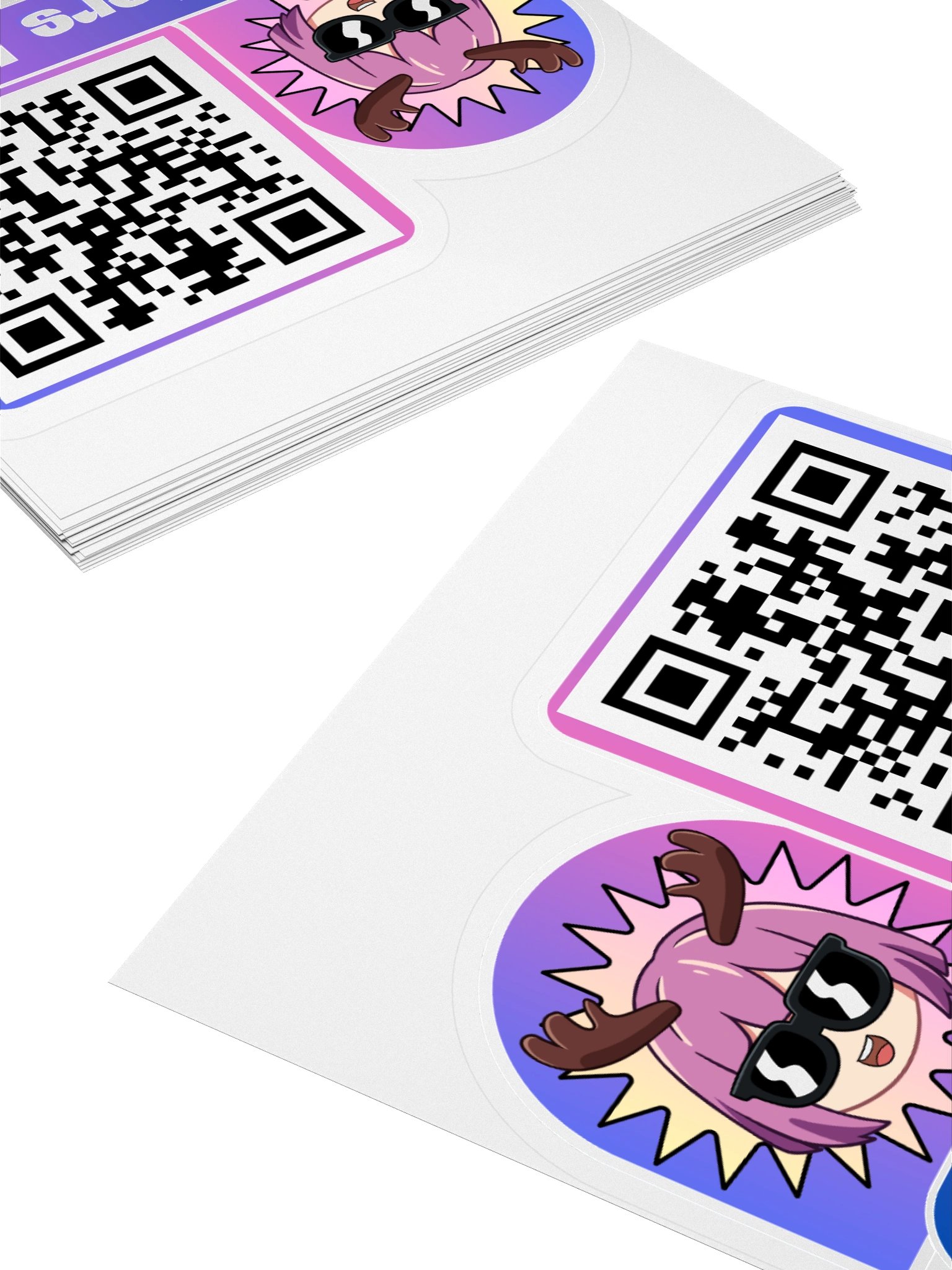 Moosters Inc. QR Code Sticker (Single, Large) product image (7)