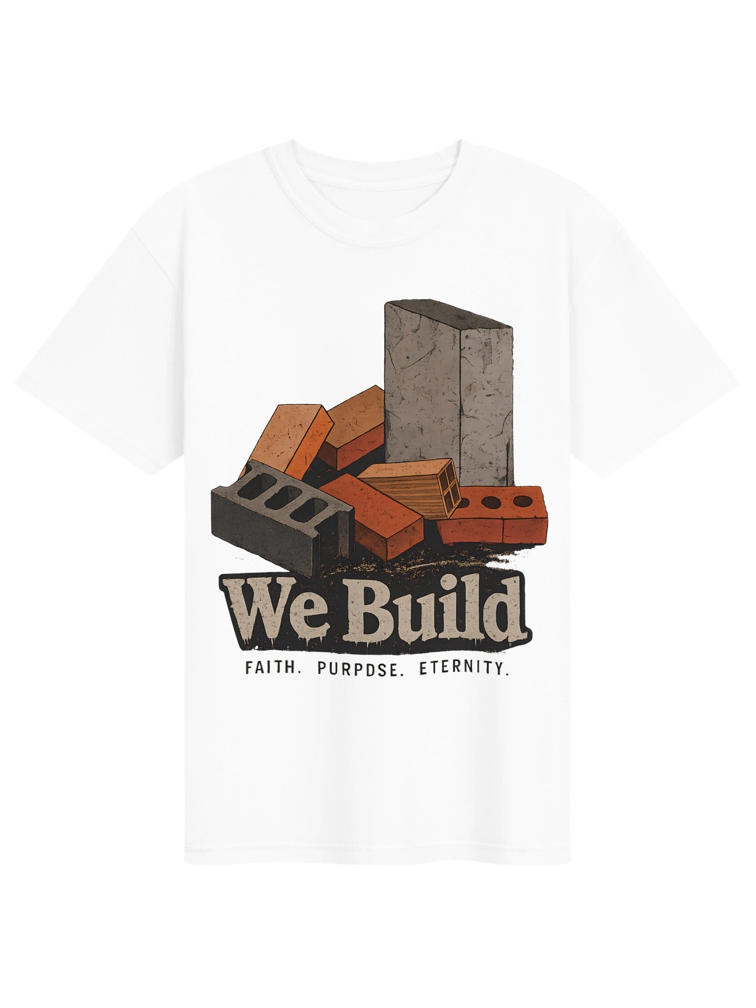 We Built Faith Purpose Eternity Tee product image (5)