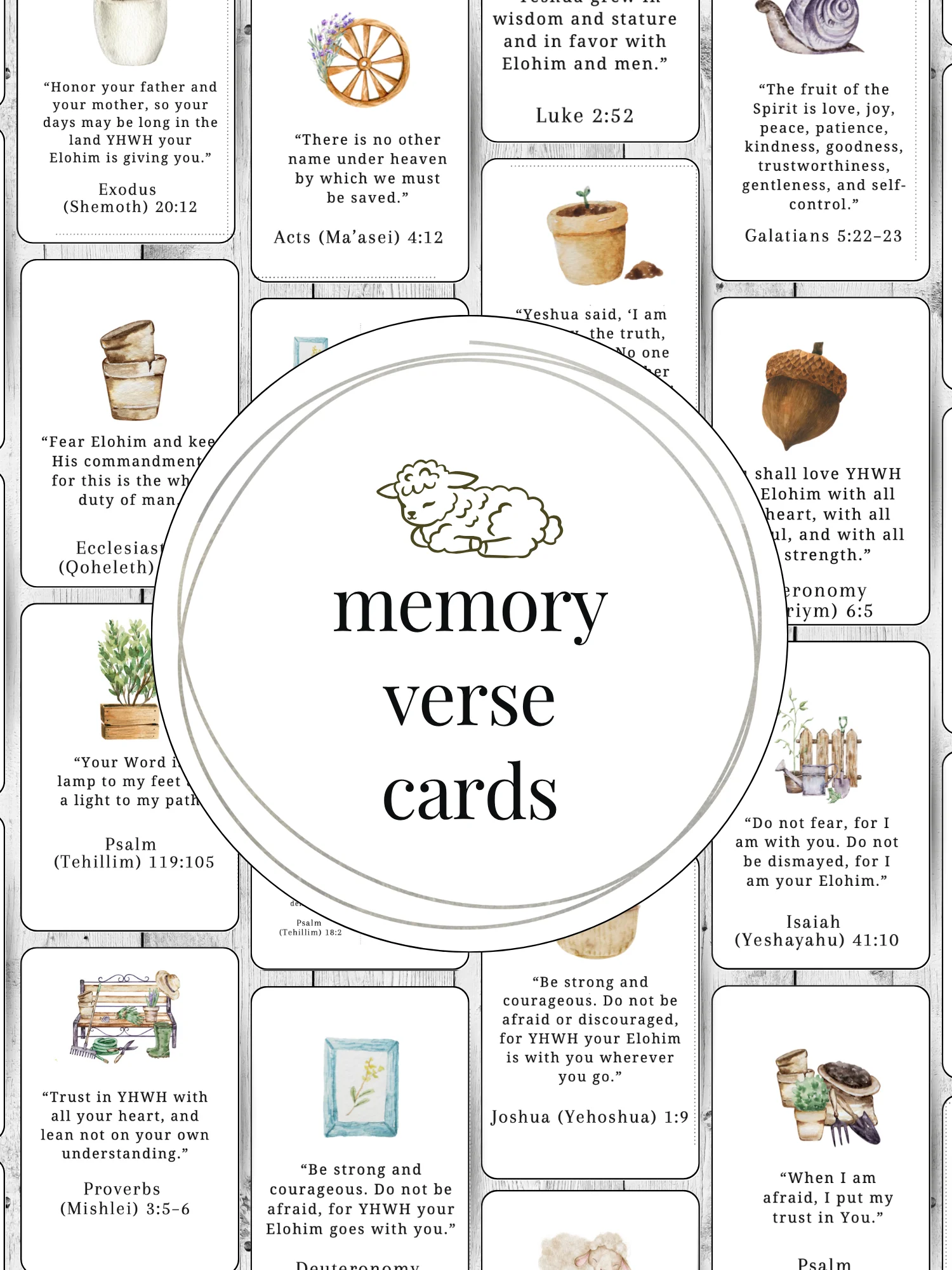 Kids Memory Verse Cards – Printable Set (Members) product image (4)