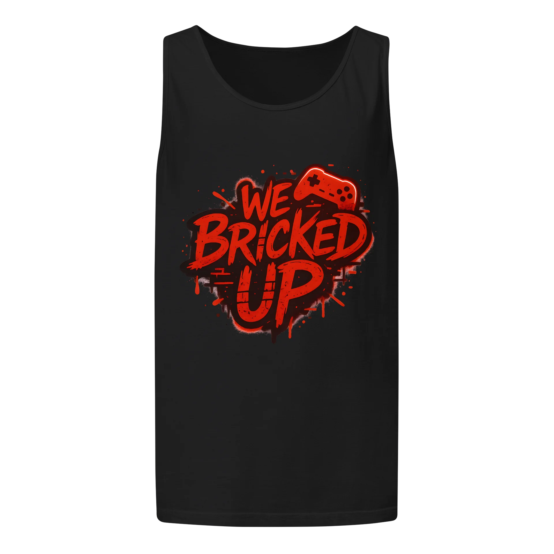 Unisex Garment-Dyed "Bricked Up" Tank Top product image (1)
