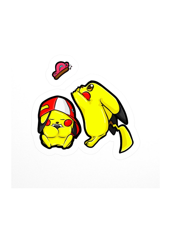 Uber Cute Twin Pika Sticker product image (3)