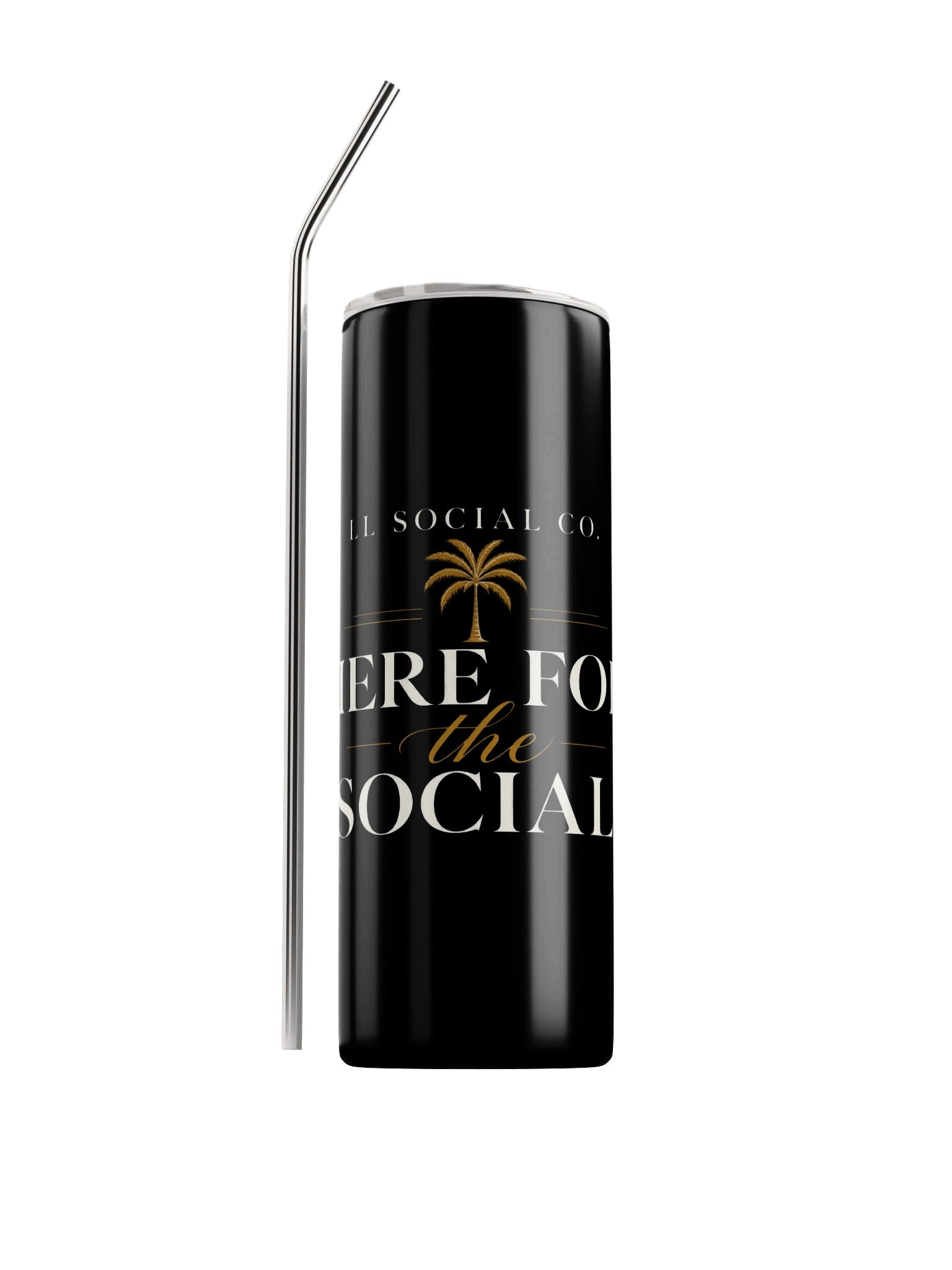 LL Social Co. Here for the Social Tumbler product image (1)