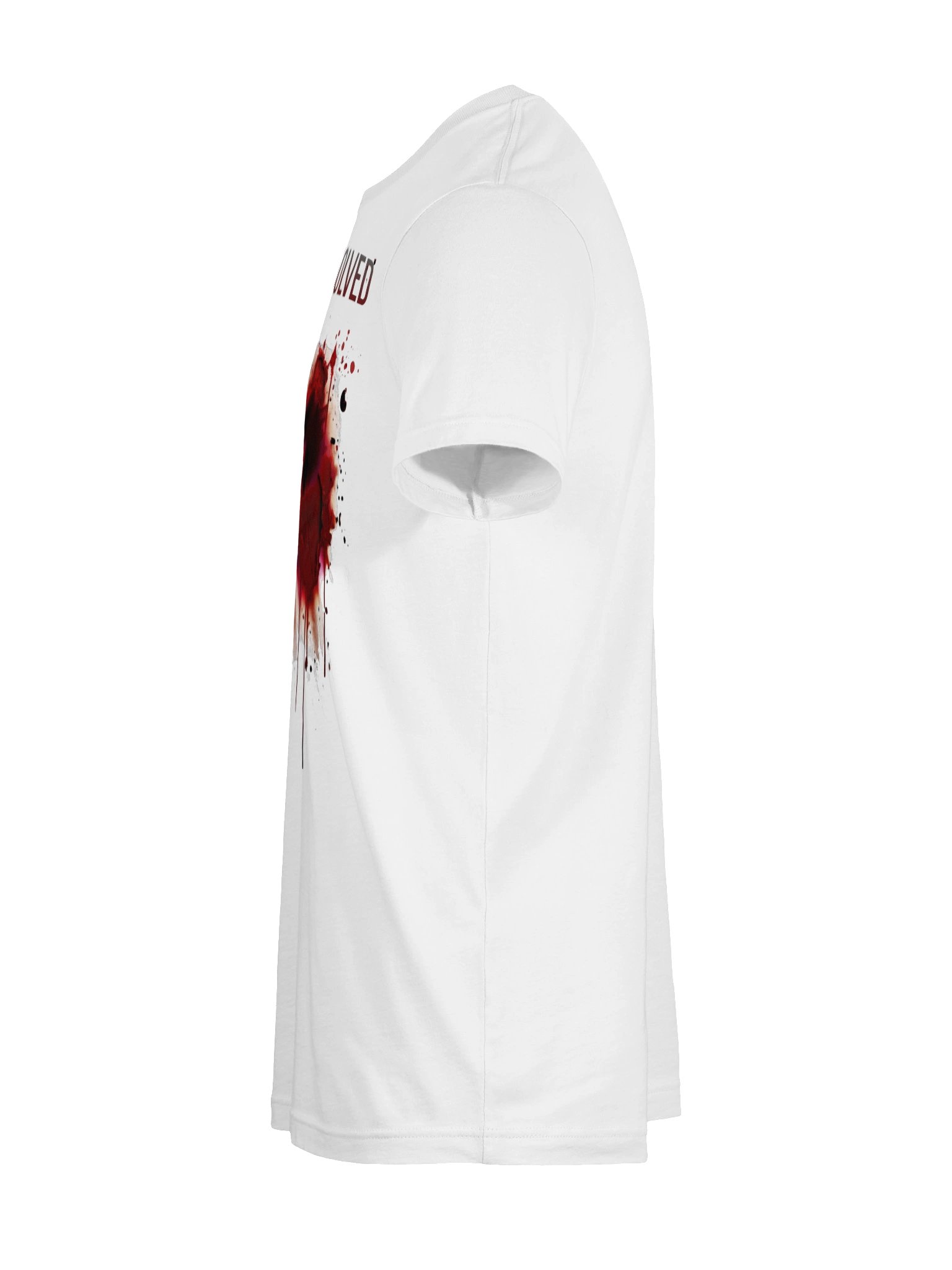 Problem Solved Blood Splatter Shirt – Bloody Handprint Zombie Gore Horror Tee product image (6)
