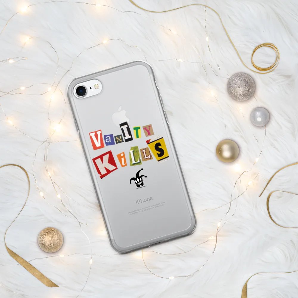 A filthy Habit Vanity Kills iphone case clear product image (334)