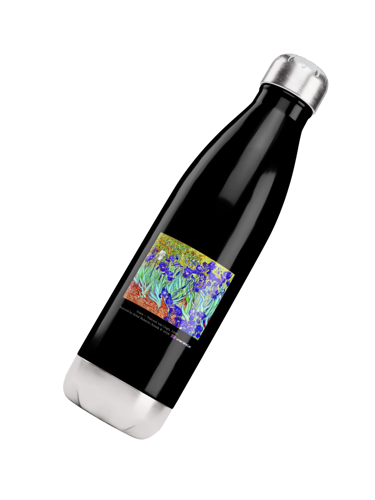 Irises — Water Bottle product image (4)