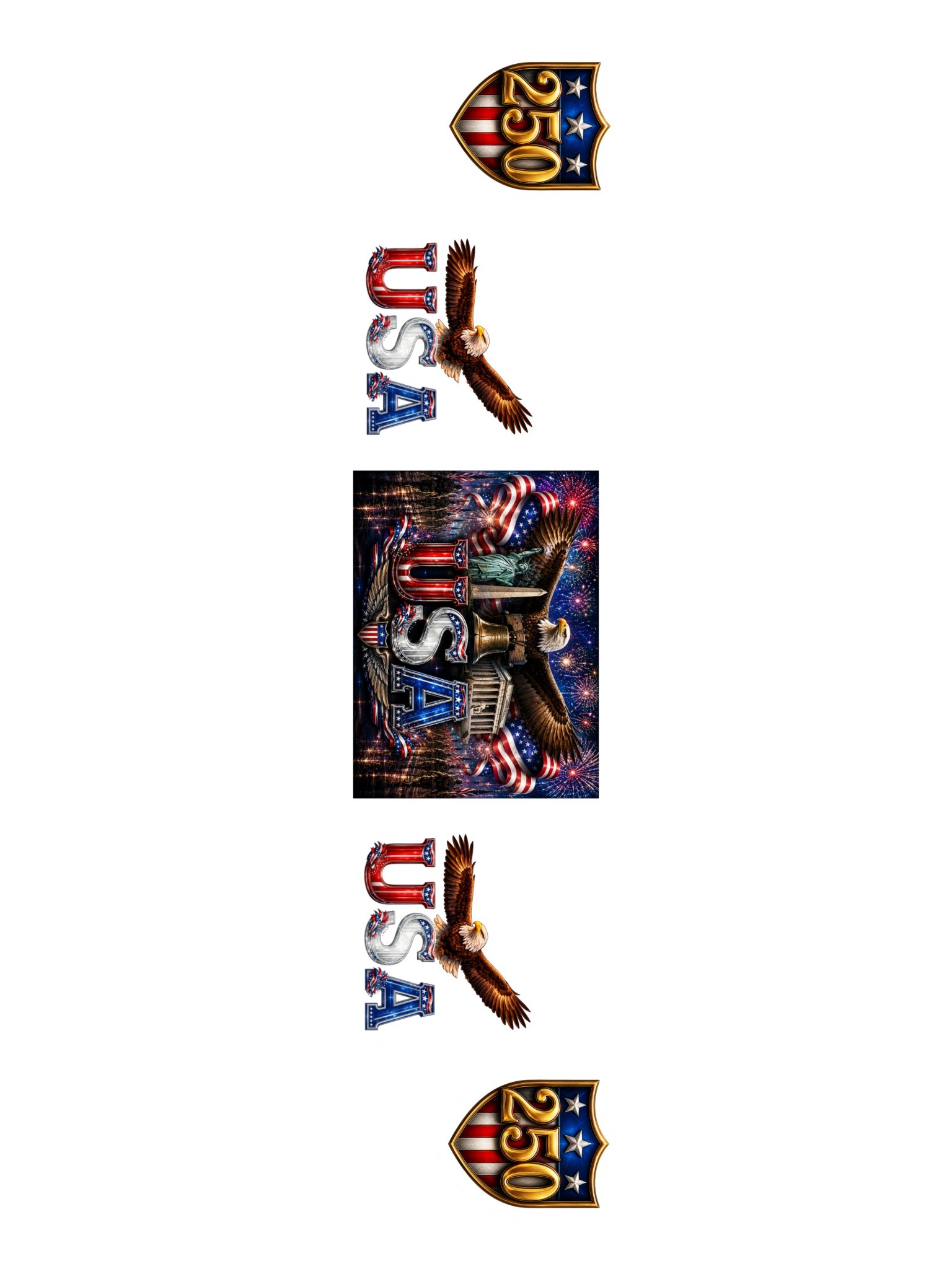 America's 250th Birthday Sticker Pack product image (4)