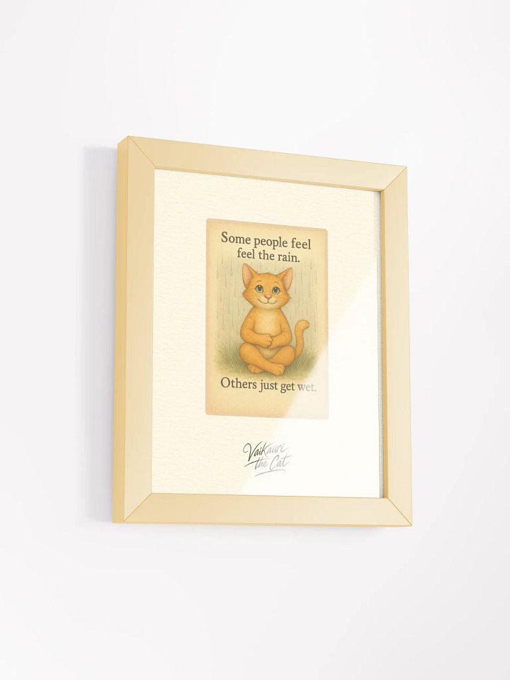 Vaikauri the Cat Wisdom Artprint product image (3)