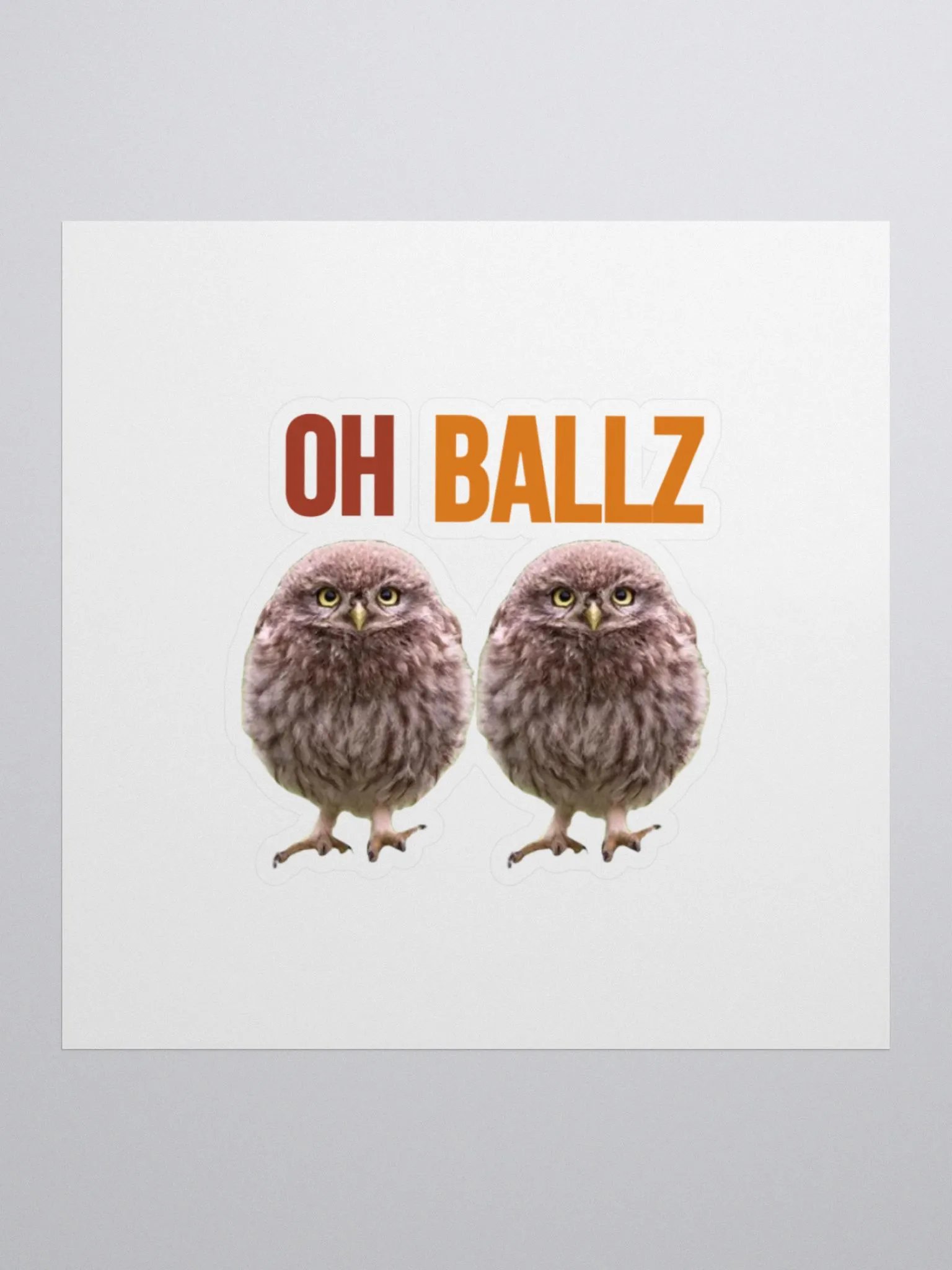 Oh Ballz Sticker product image (1)