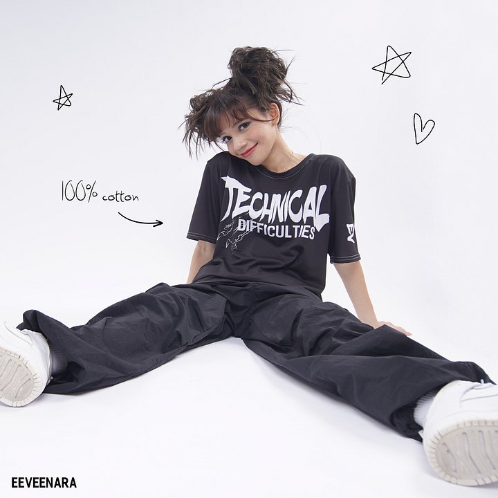 TECHNICAL DIFFICULTIES TEE - [BLACK] product image (1)