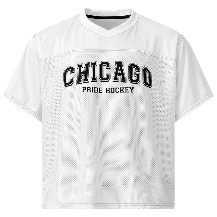 Chicago Pride Hockey Mesh Varsity Tee product image (1)