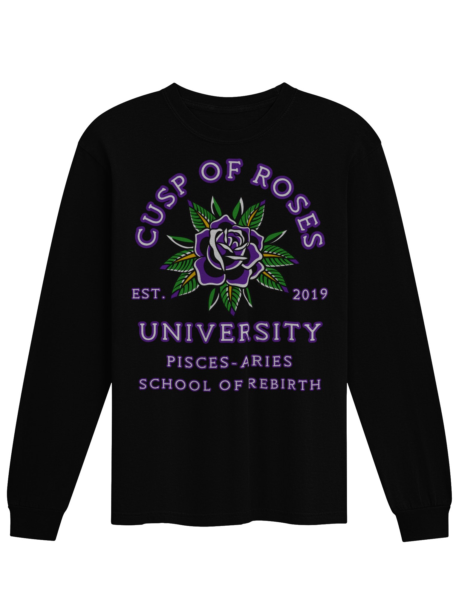 school of rebirth long tee product image (1)