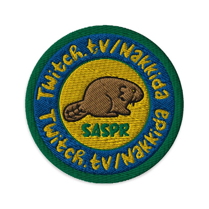 Embroidered SASPR Patch product image (1)