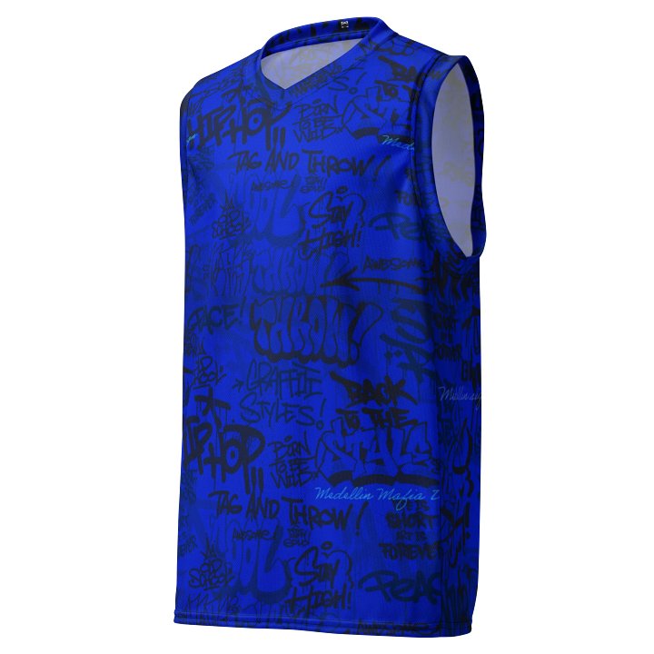 Urban Vibes Graffiti Basketball Jersey product image (2)