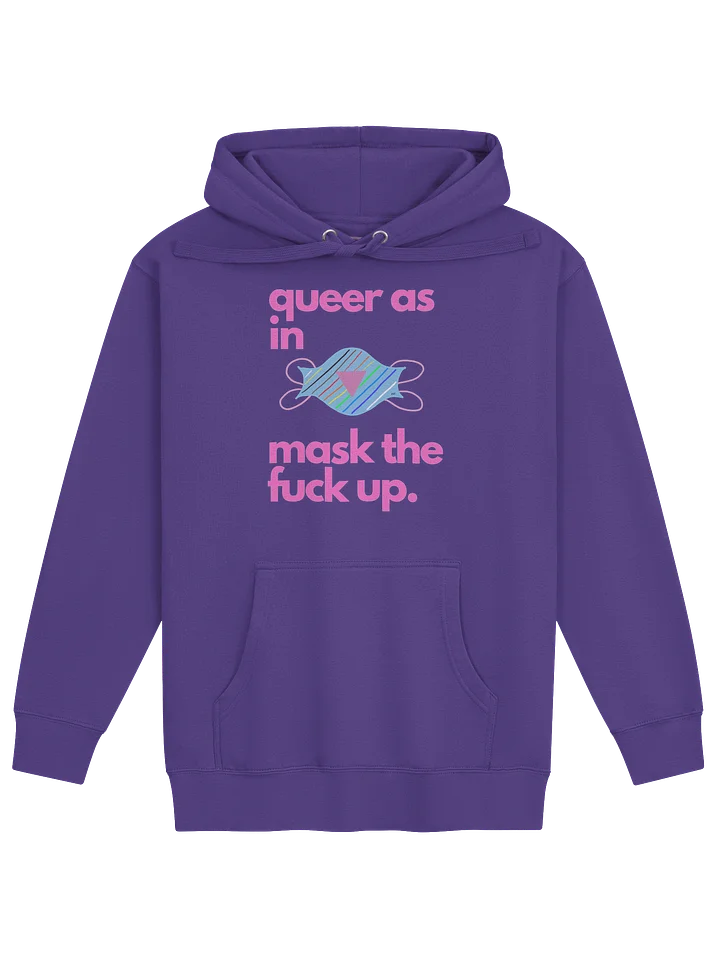 Queer As In Mask TF Up hoodie product image (17)
