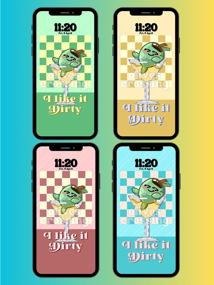 'I Like It Dirty' iPhone/Android Wallpaper Set 3 [2024] product image (1)