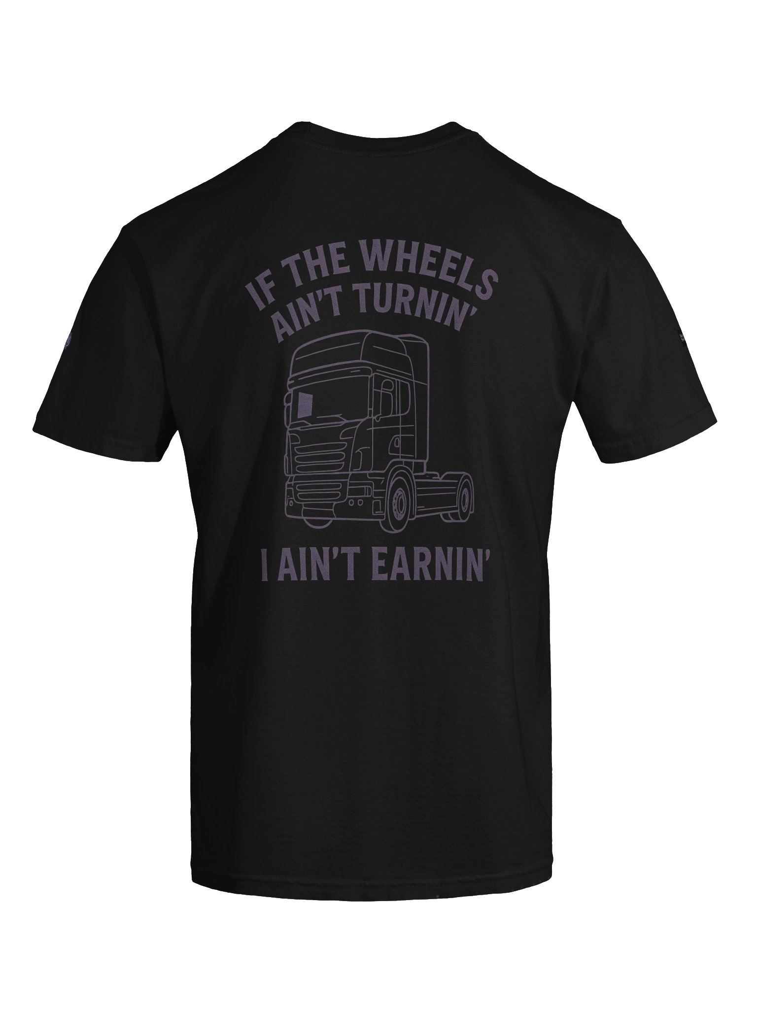 Gdubz360streams Trucker Tee - Black product image (9)
