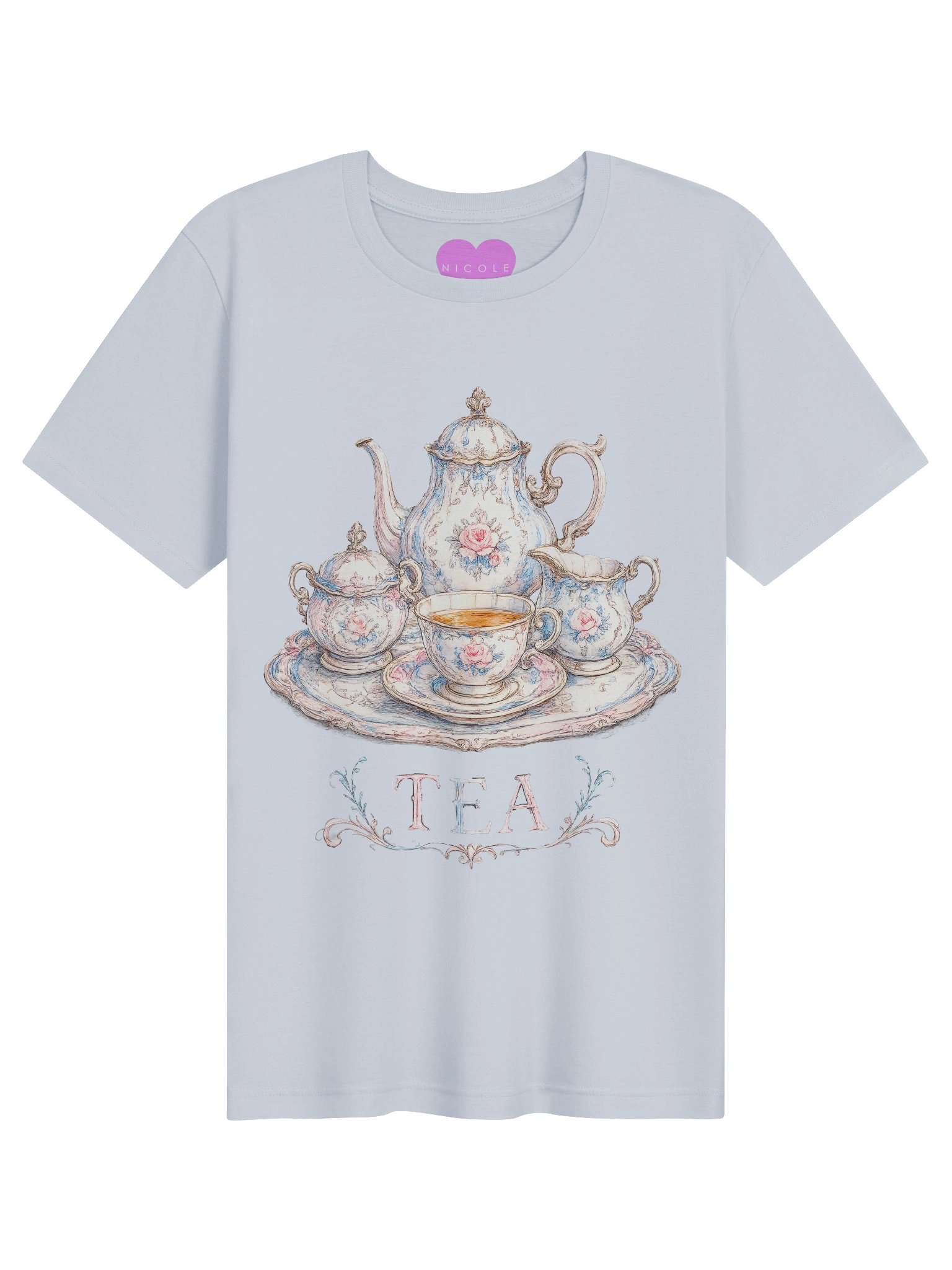 English Tea Party T-Shirt product image (21)