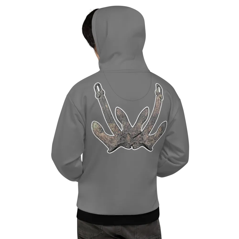 2 Anchor (Gray) – Performance Marine Wear | Twin Anchor Apparel North Current Line product image (9)