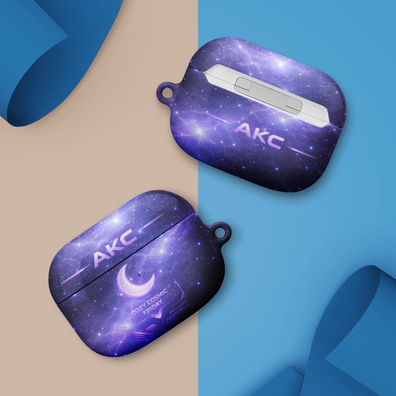 • AKC // Cozy Cosmic Friday AirPods® Case (Gen 3 / Pro Gen 1 / Pro Gen 2) | Arkfall Kitty Collective product image (9)