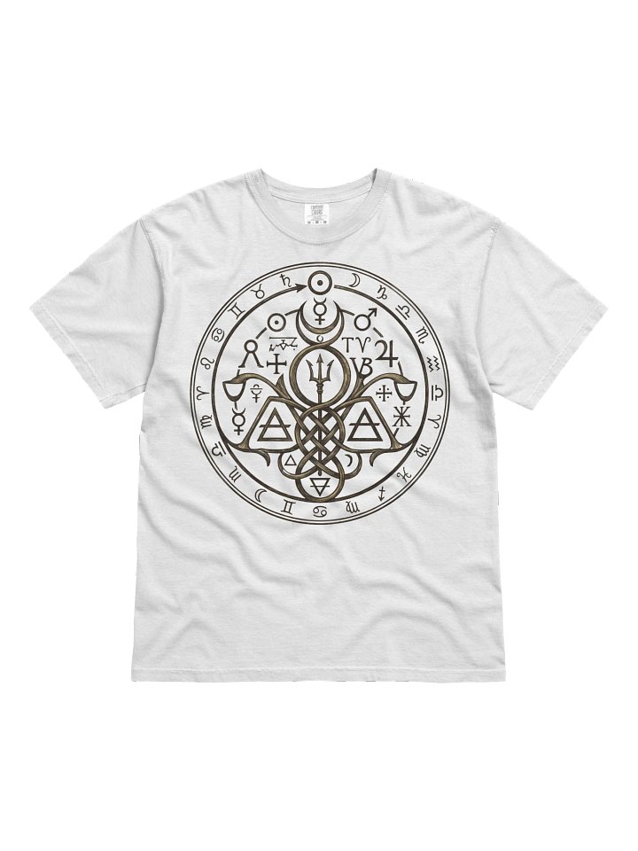 Mystic Symbols Circle T-Shirt product image (1)
