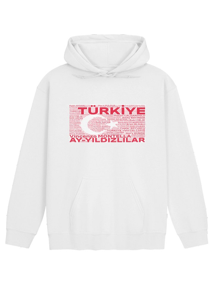 Turkey Football 2026 Team Hoodie (Front) product image (1)