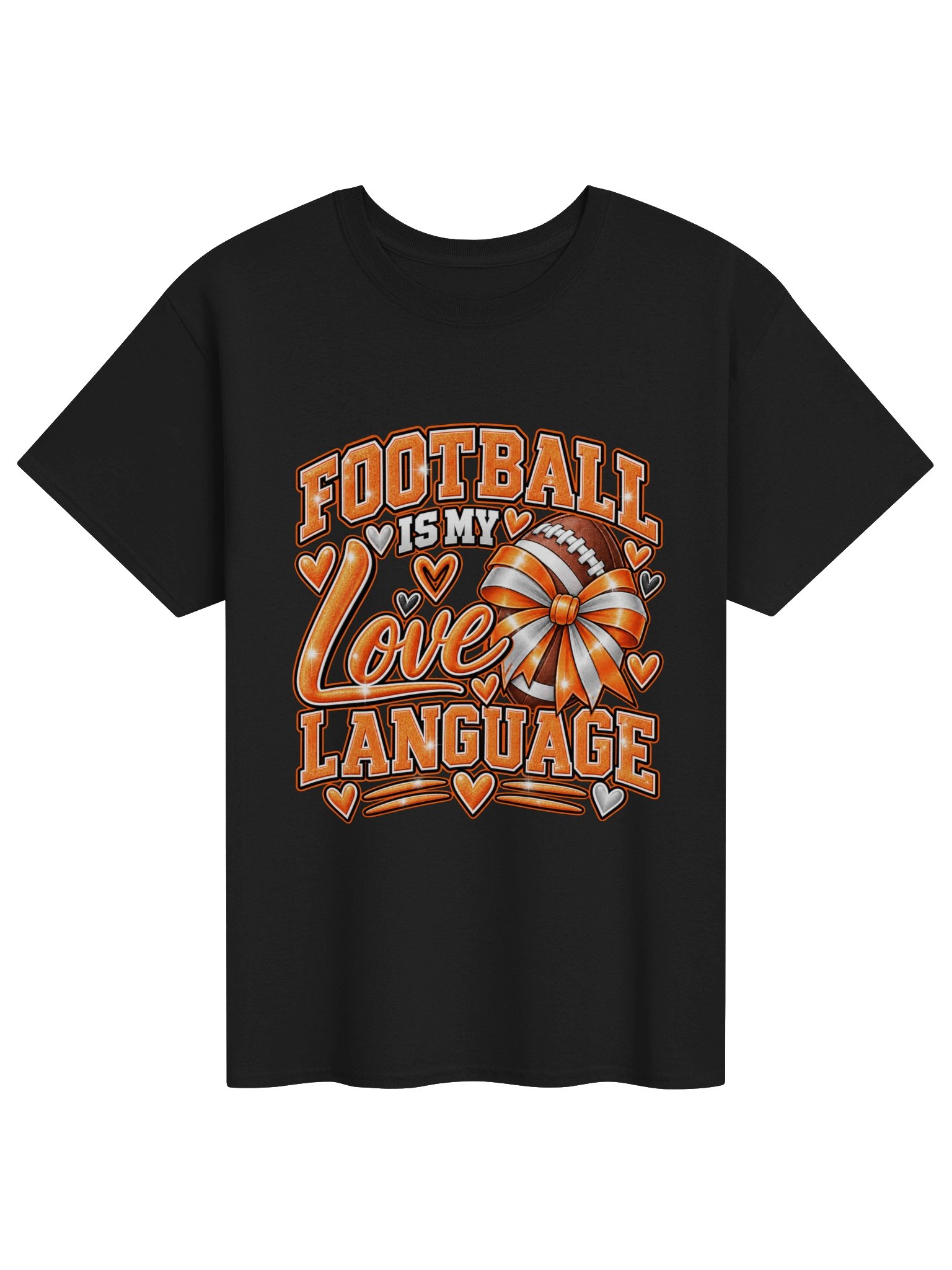 Football Is My Love Language Tee product image (2)