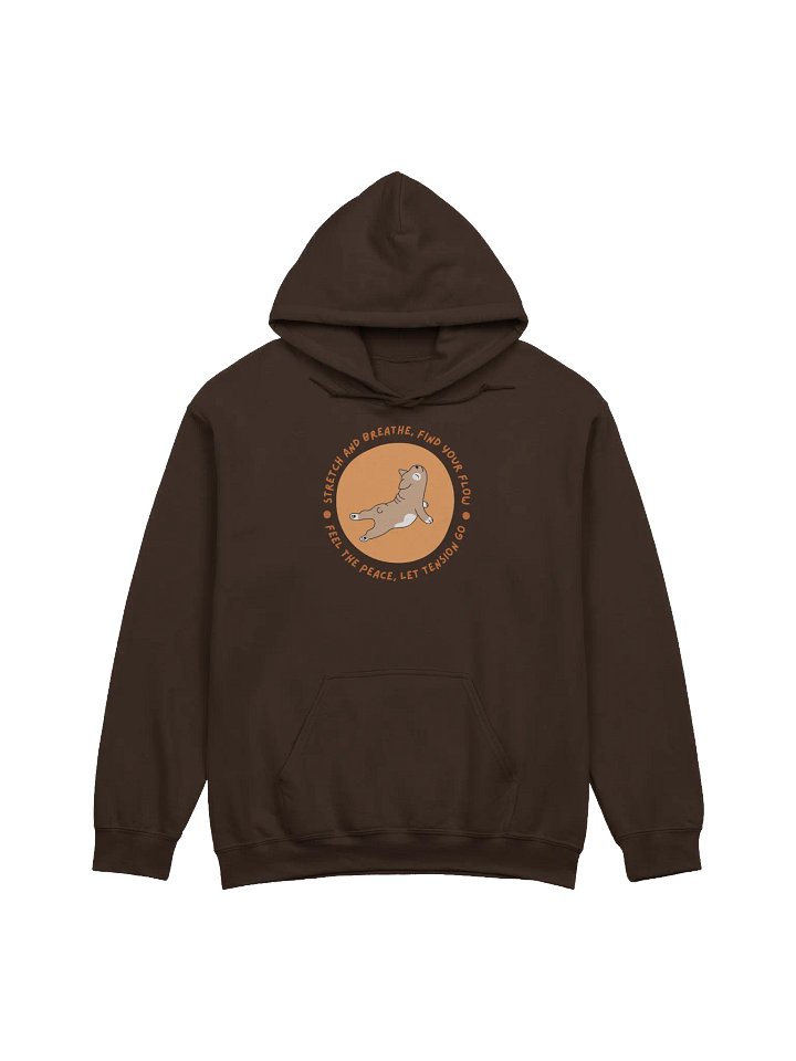Zen Pug Hoodie: Yoga Pose Serenity product image (1)