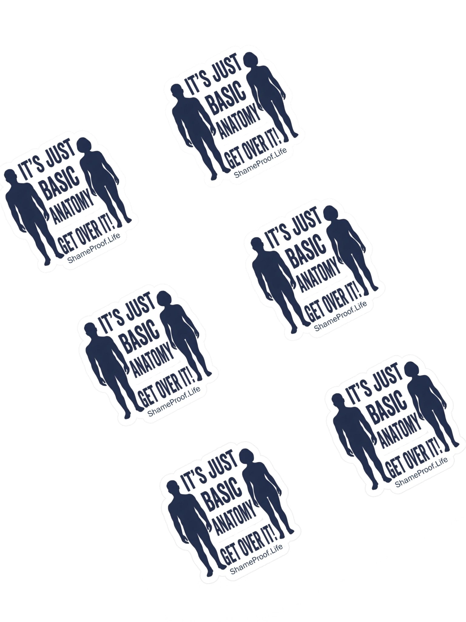 The Basic Anatomy Sticker Set product image (1)