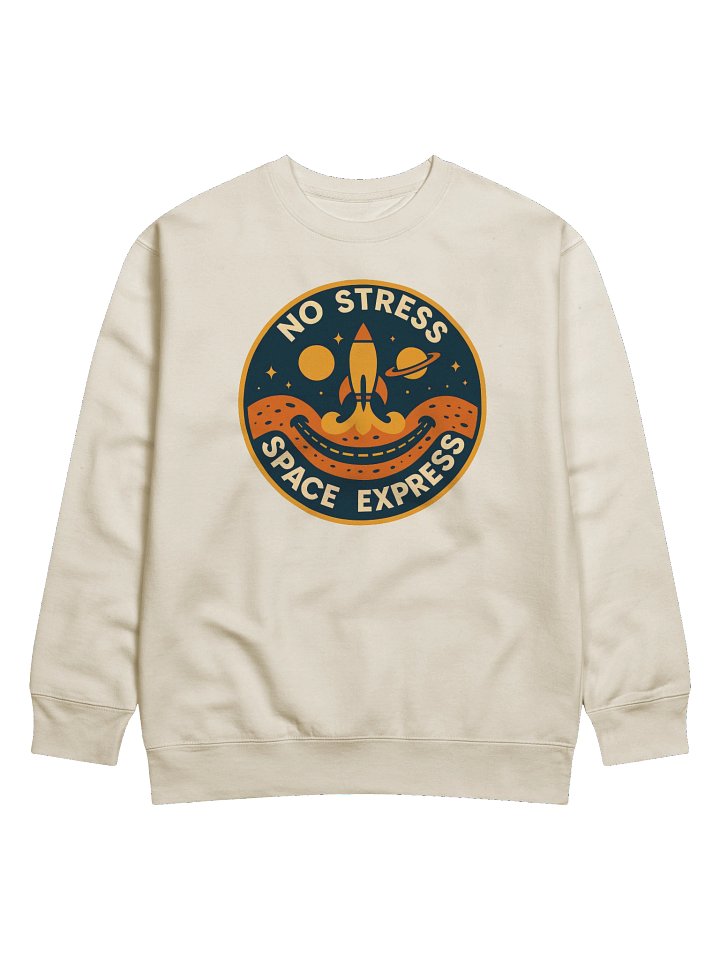 No Stress Space Express - Snuggly Sweatshirt product image (1)