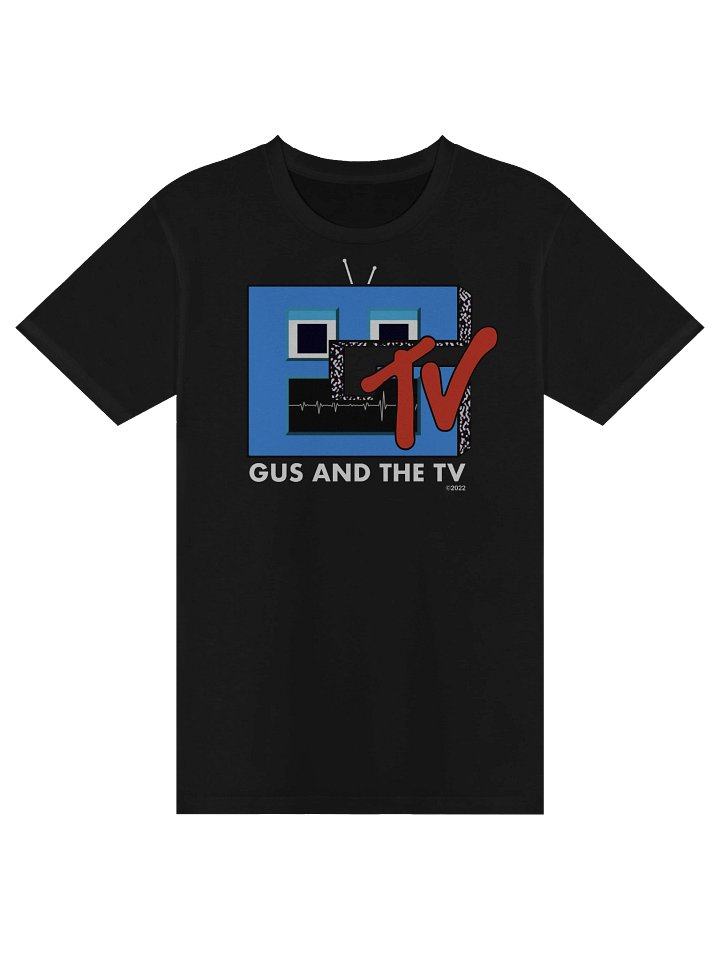 Gus and the TV - Black Shirt product image (1)
