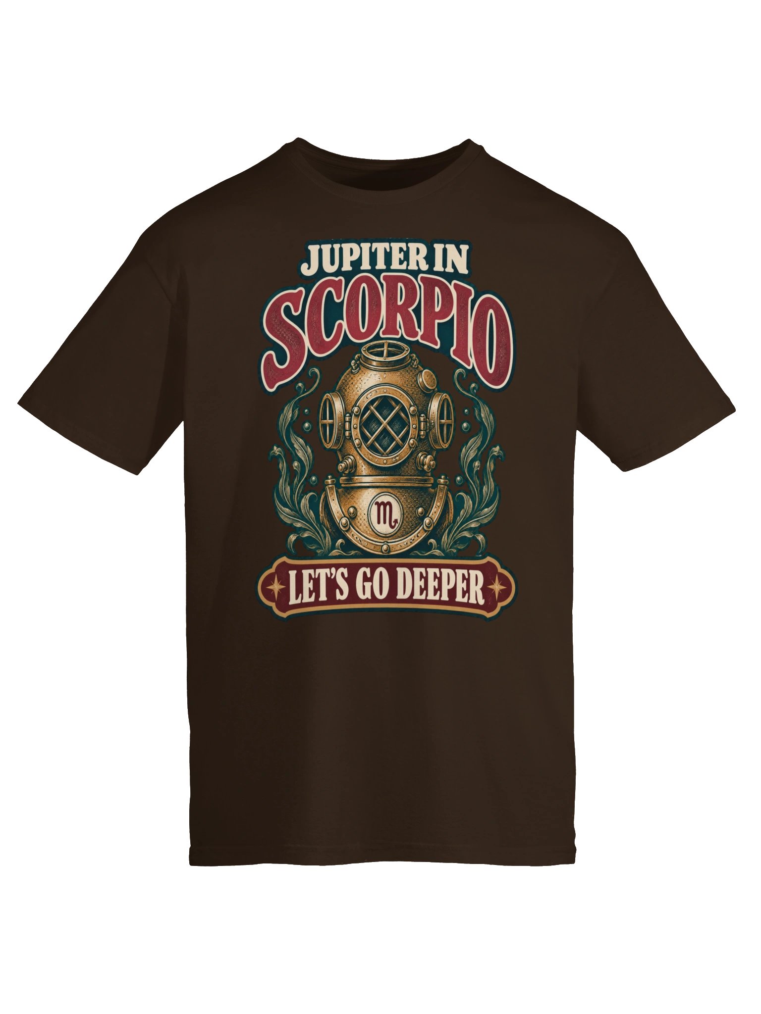 Jupiter in Scorpio Let’s Go Deeper Tee product image (5)