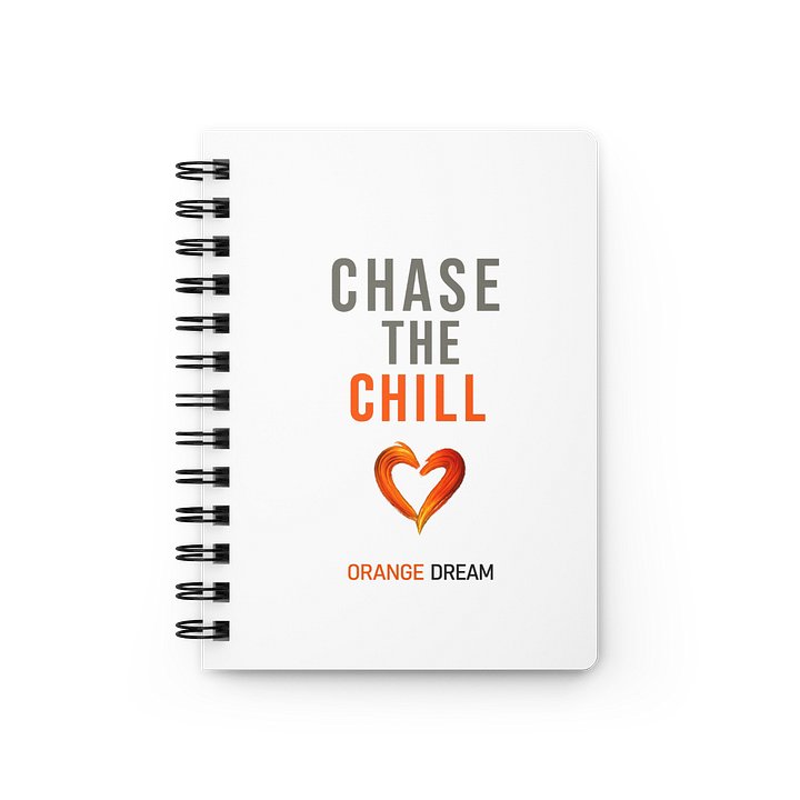 Chase the Chill Spiral Notebook product image (1)