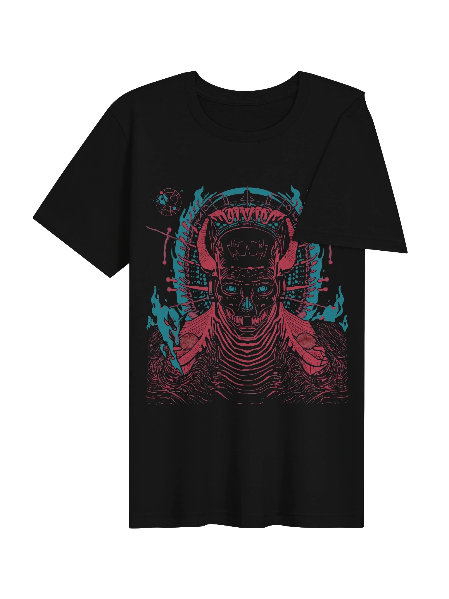 Neon Halo Demon Lightweight T-Shirt product image (7)