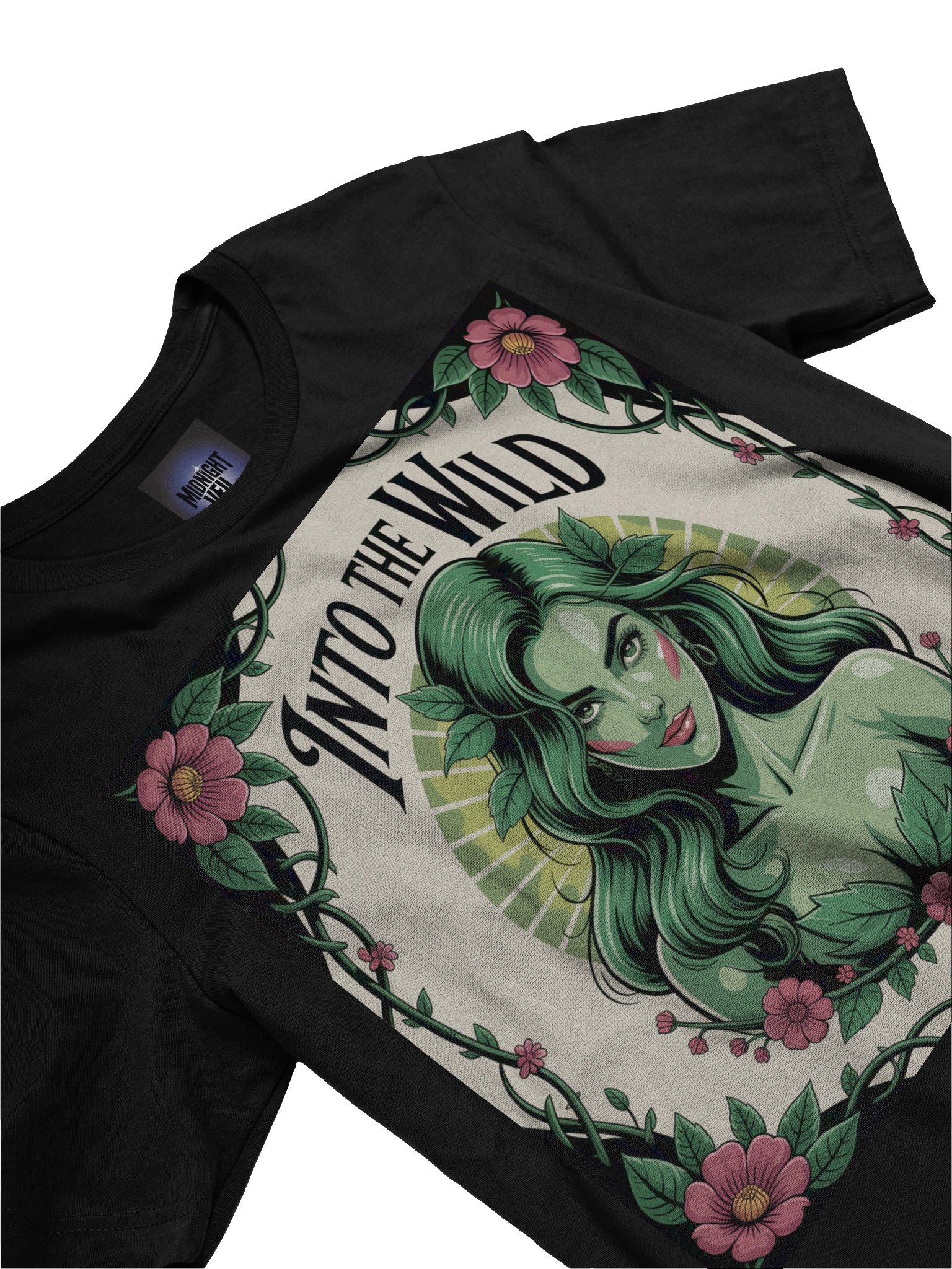 Into the Wild: Poison Ivy's Verdant Enticement Graphic Tee product image (5)