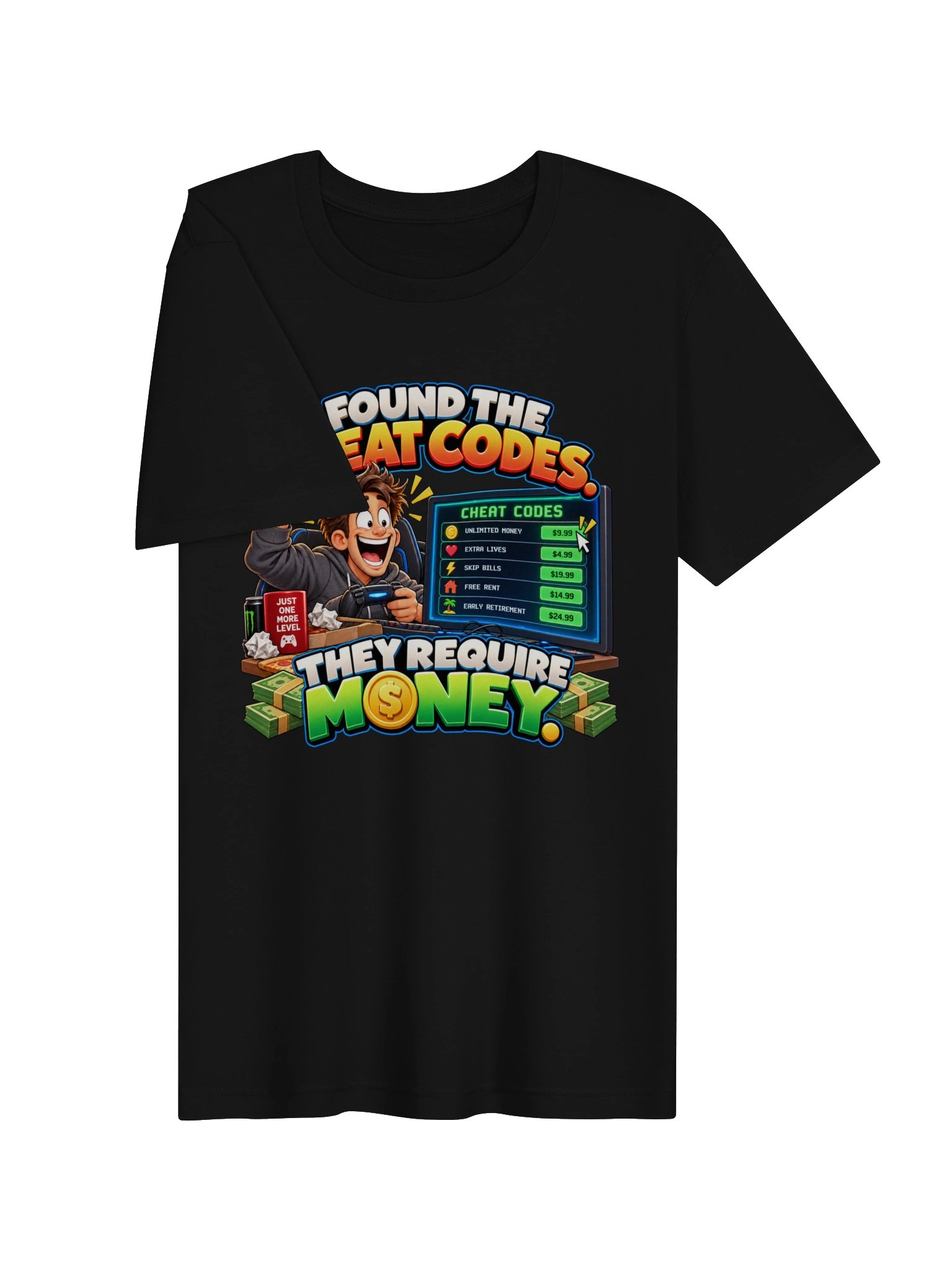 I FOUND THE CHEAT CODES. THEY REQUIRE MONEY. product image (6)