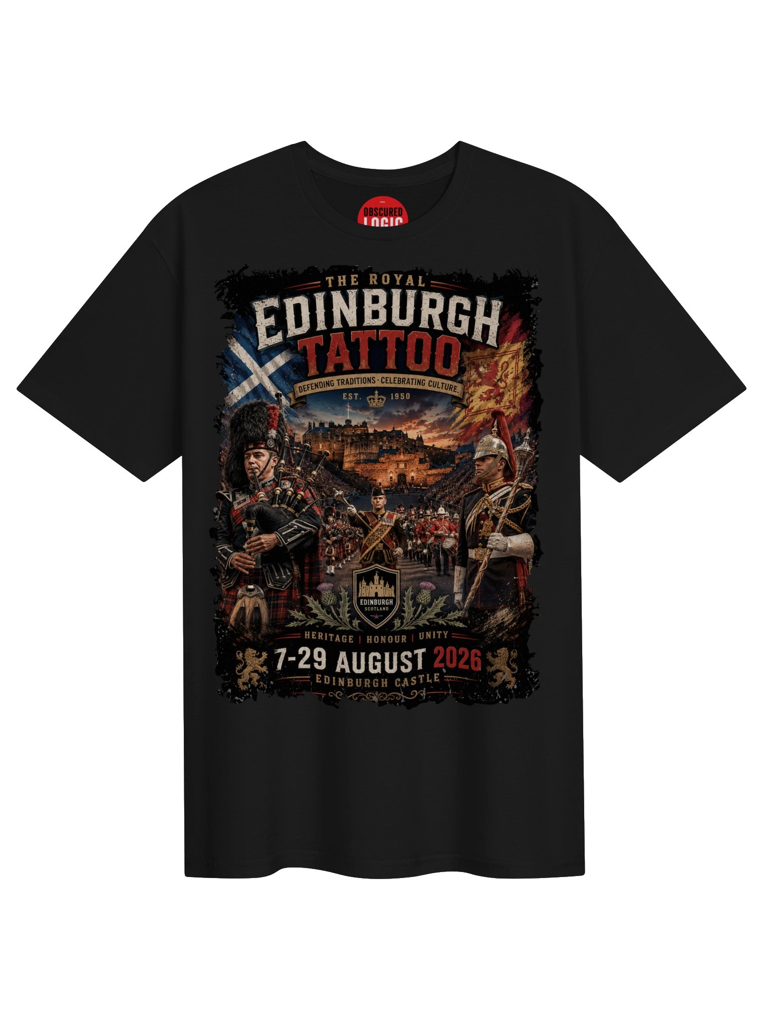 Royal Edinburgh Tattoo Vintage Event Tee product image (1)