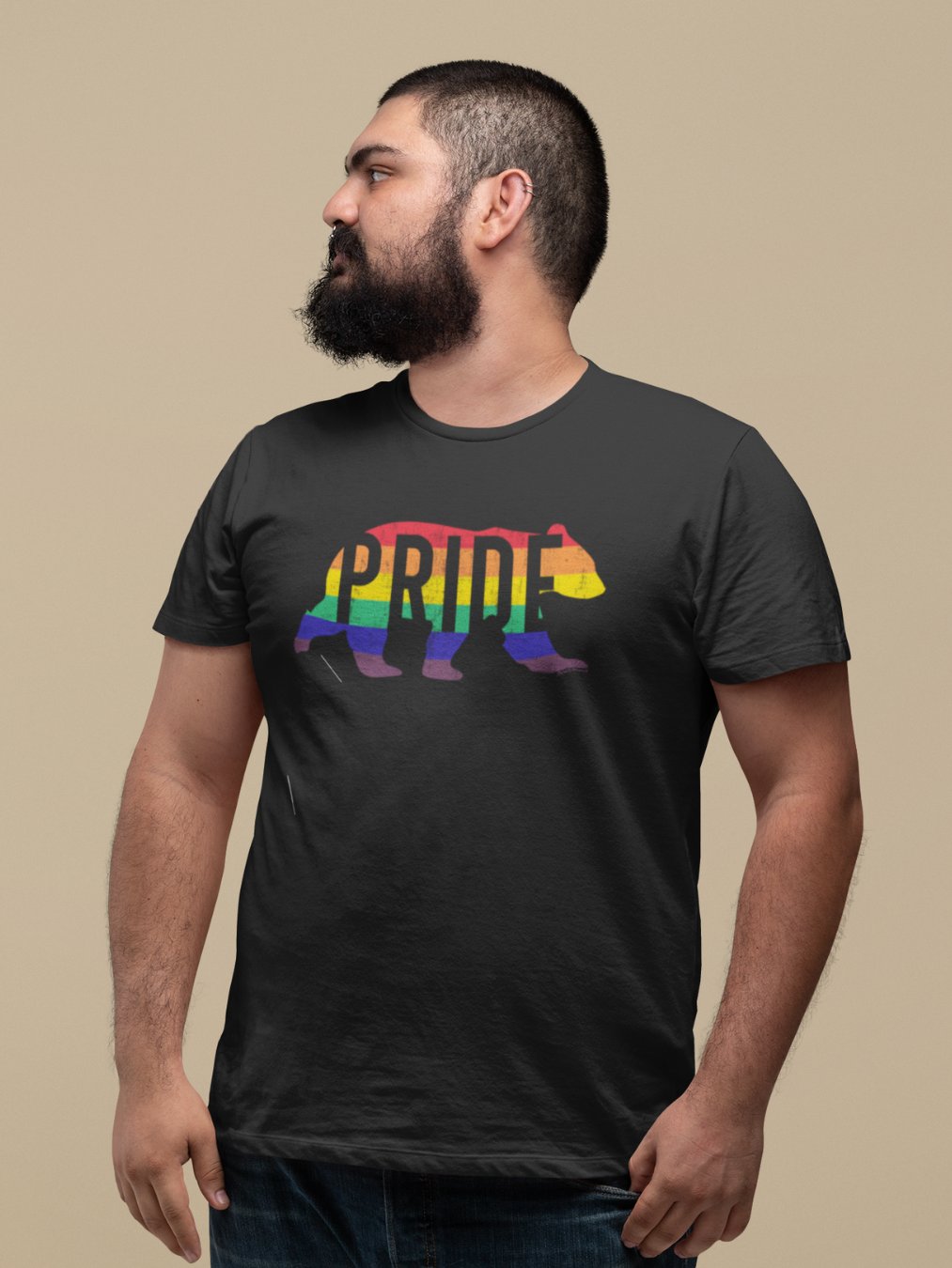 Gay Pride Bear T-Shirt product image (3)