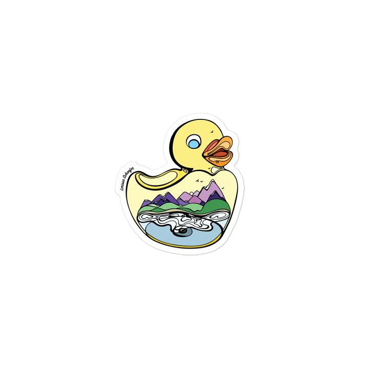 "Adventure Rubber Duck" Magnet product image (1)