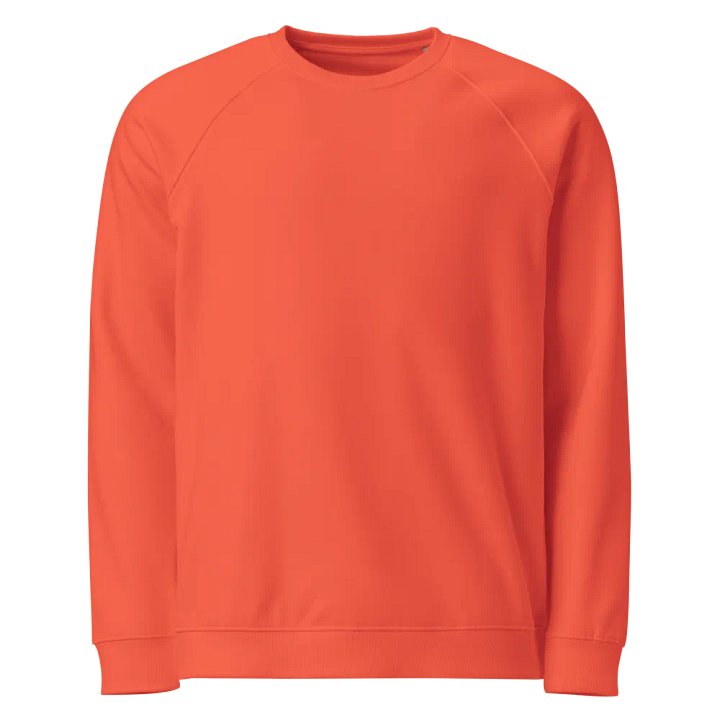 CF Unisex Organic Raglan Sweatshirt product image (1)