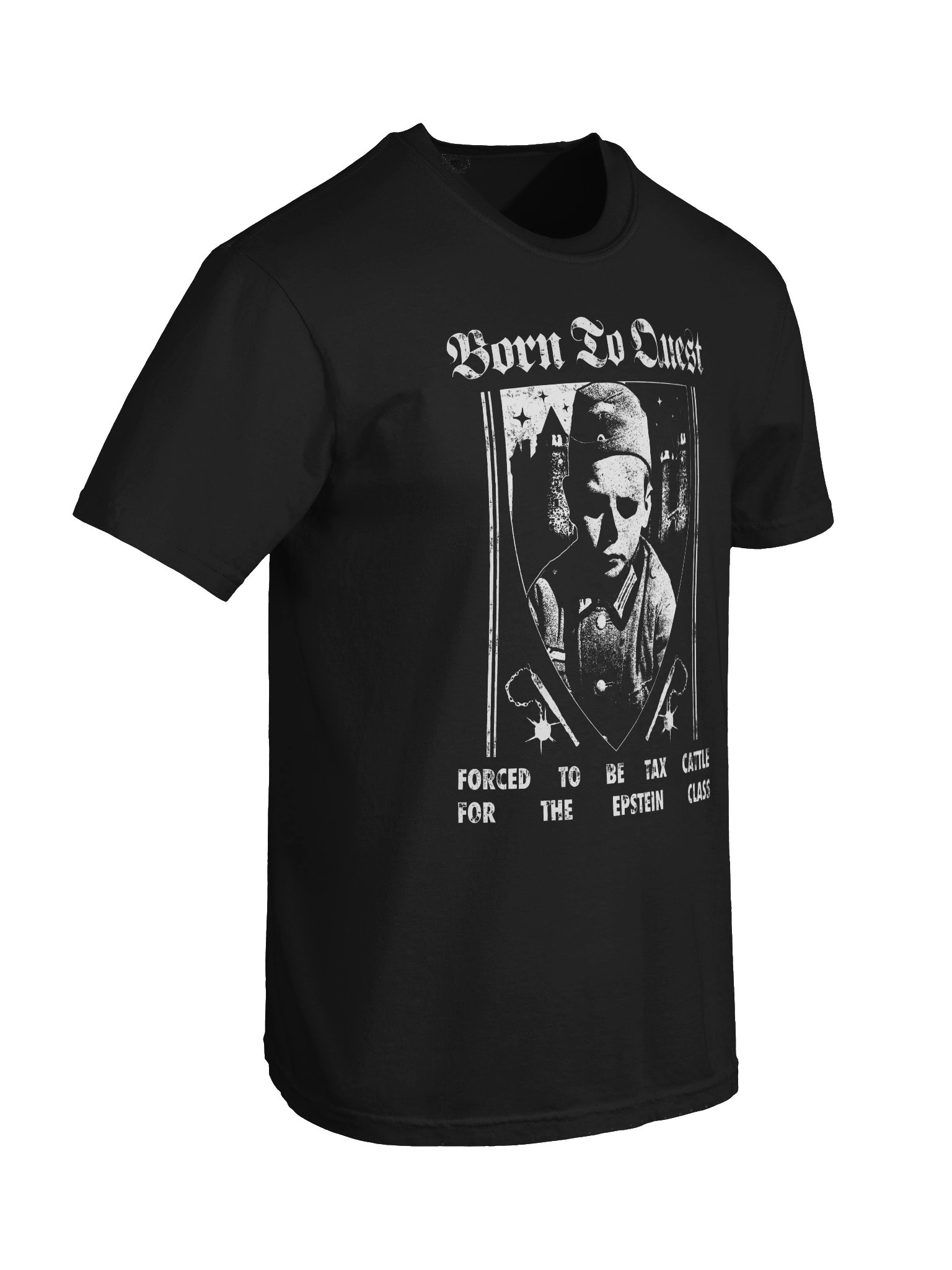 BORN TO QUEST TSHIRT BACKPRINT product image (10)