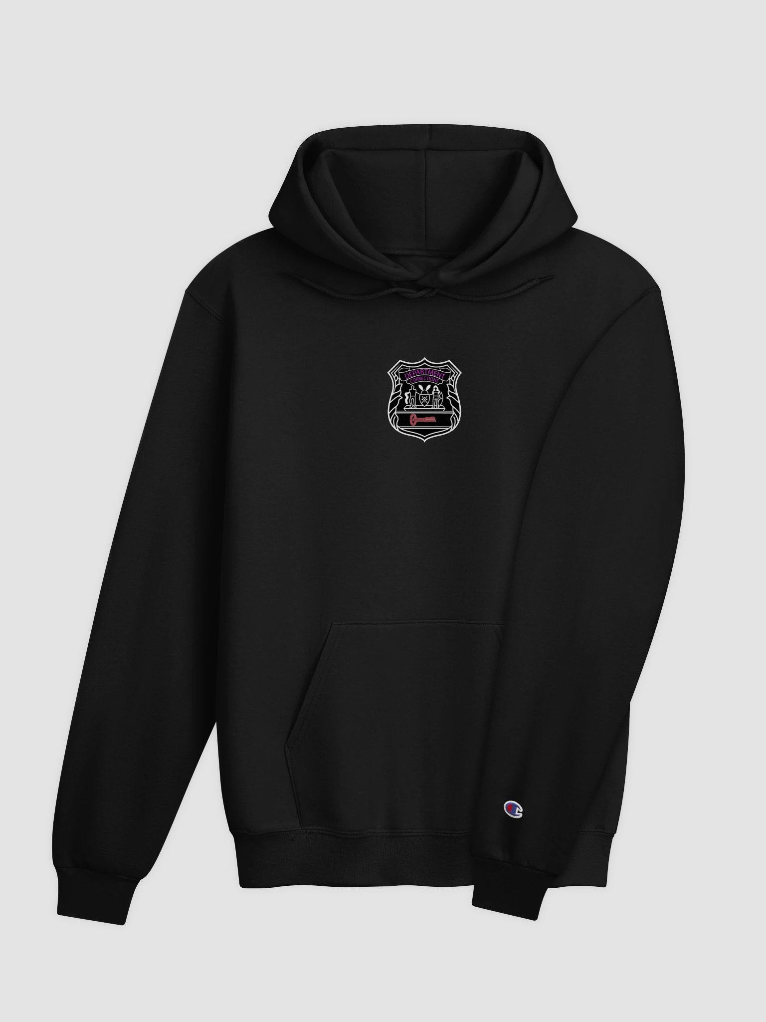 Department of Corrections Hoodie (Magenta) product image (4)