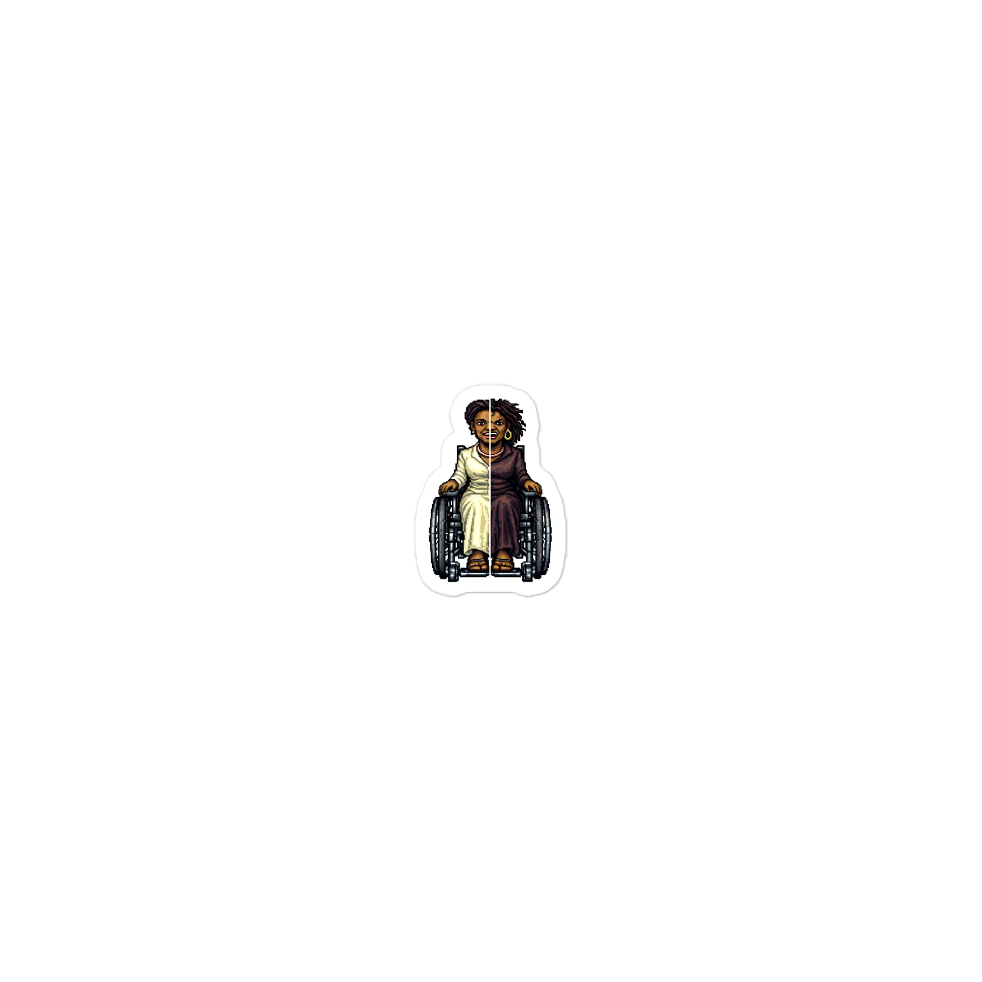 Susannah Dean (The Dark Tower Ka-Tet) Retro Pixel Art Laptop Sticker product image (1)