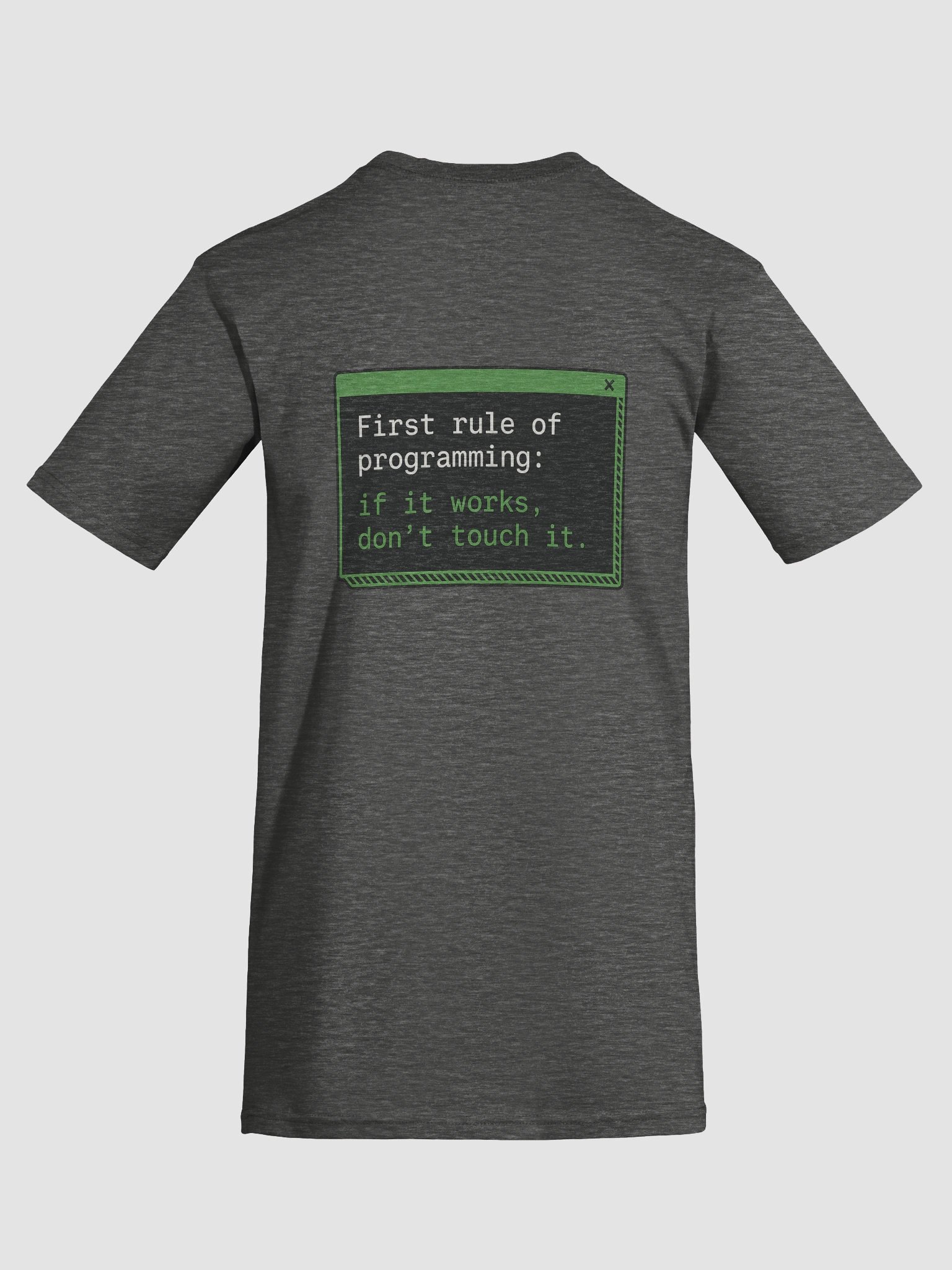 1st Rule of Programming Tee 😄 product image (36)