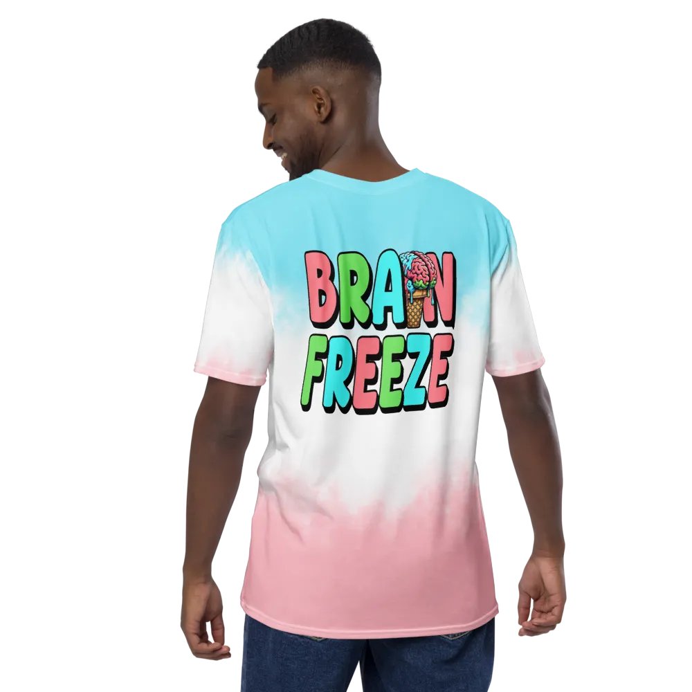 Brain Freeze Men's Crew Neck T-Shirt product image (12)