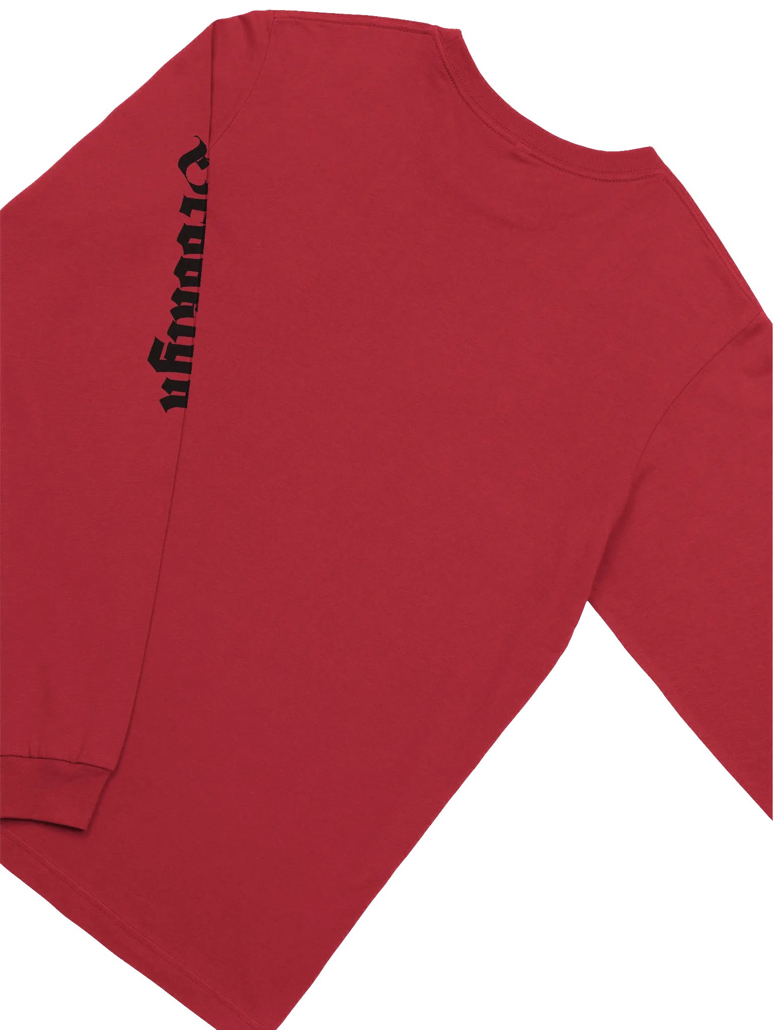 Flatbush Dragon Maroon Long sleeve t-shirt product image (4)