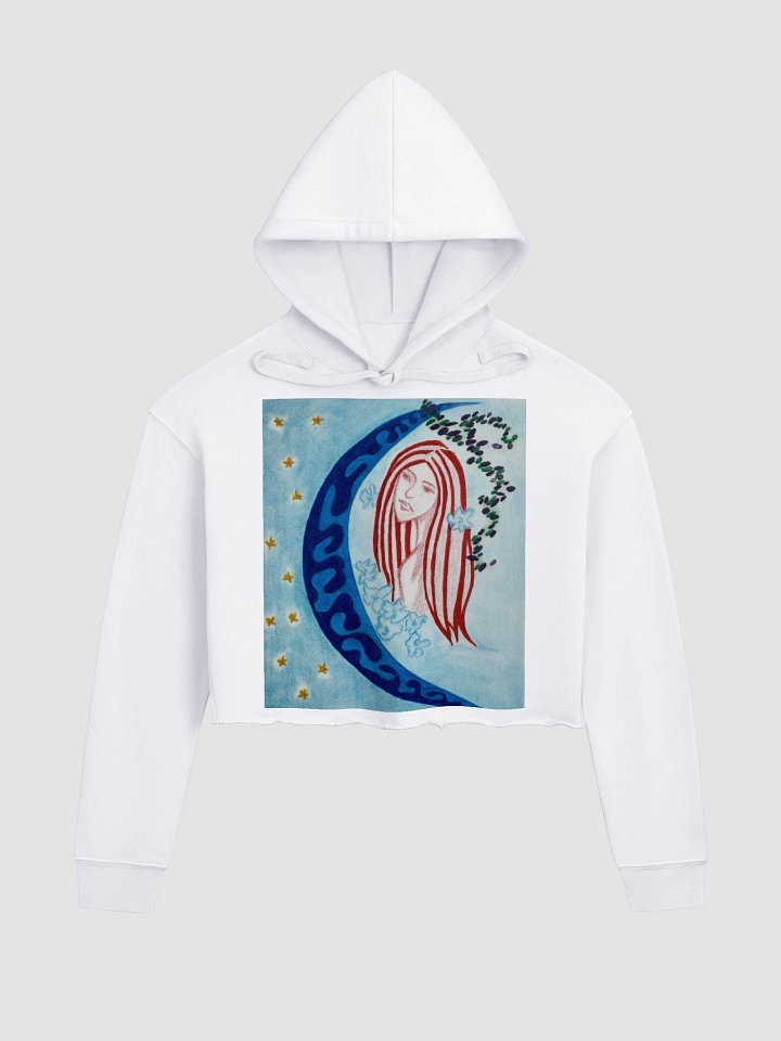 Jeweled Moon Crop Hoodie product image (1)